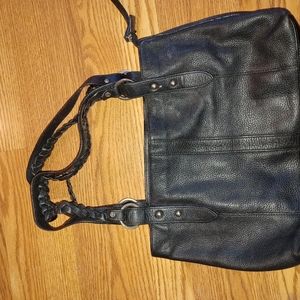 Kenneth Cole Reaction purse black leather